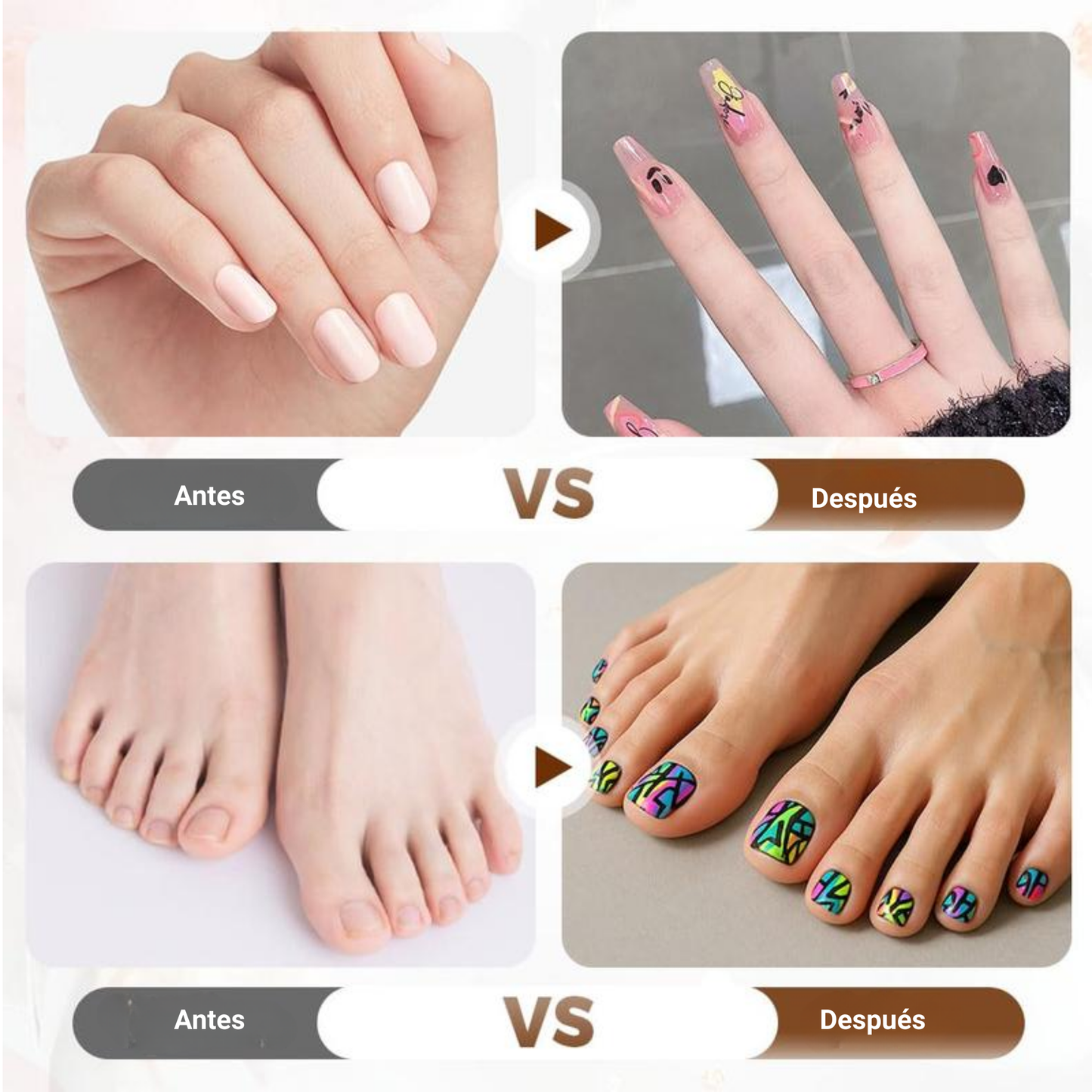 Nuevo Set Profesional de Marcadores para Nail Art 3D