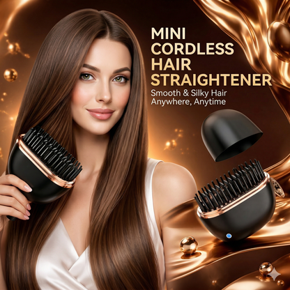 Mini Cordless Hair Straightener